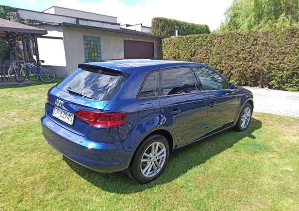 Audi A3 cena 52900 przebieg: 214000, rok produkcji 2014 z Rybnik małe 56